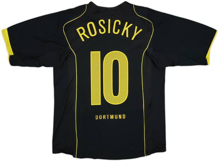 2004-05 Borussia Dortmund Away Shirt Rosicky #10 - 8/10 - (L)