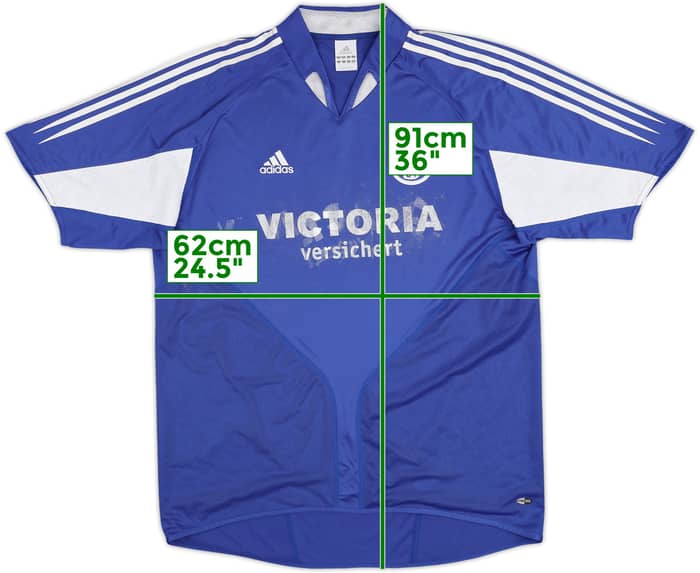 2004-05 Schalke Home Shirt - 4/10 - (XL)