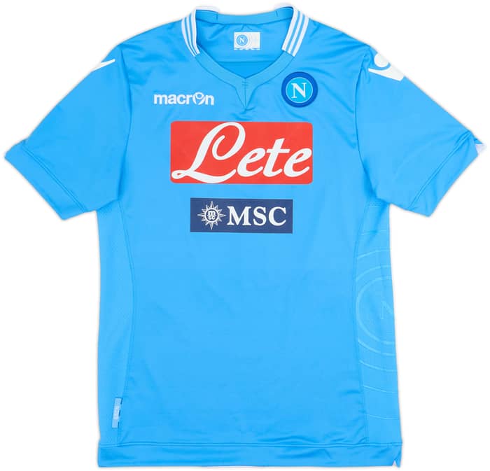 2013-14 Napoli Home Shirt Hamsik #17 - 10/10 - (XXL)
