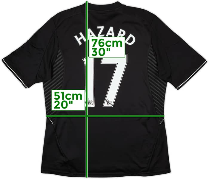 2013-14 Chelsea Third Shirt Hazard #17 - 7/10 - (L)