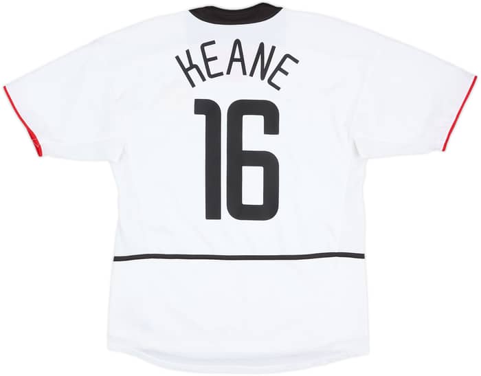 2002-03 Manchester United Away Shirt Keane #16 - 7/10 - (M)