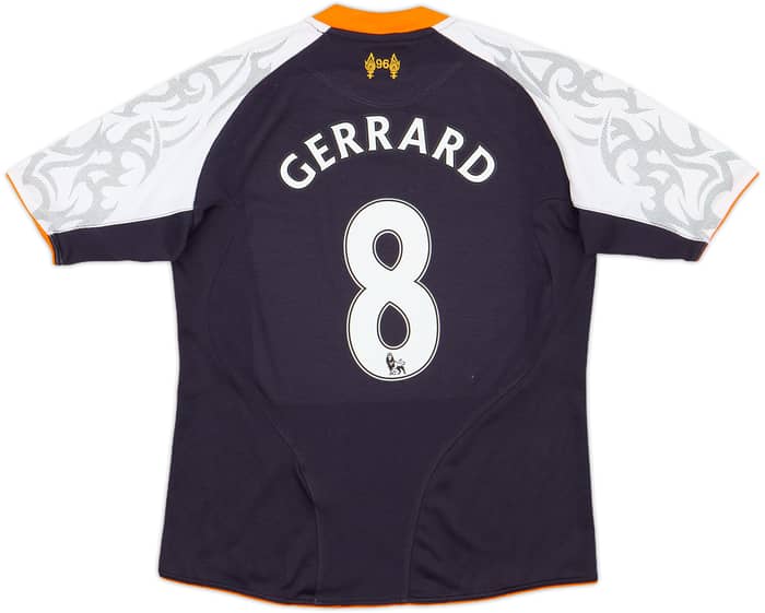 2012-13 Liverpool Third Shirt Gerrard #8 - 8/10 - (S.Boys)