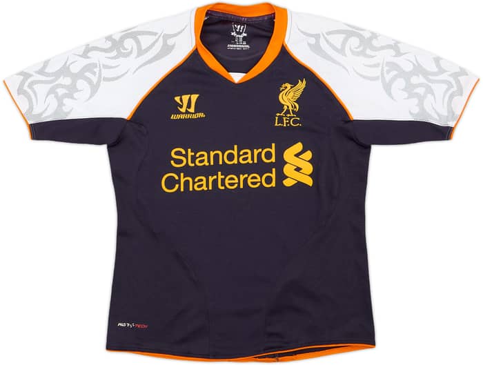 2012-13 Liverpool Third Shirt Gerrard #8 - 8/10 - (S.Boys)