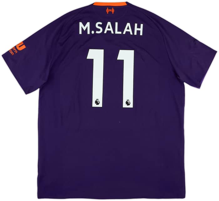 2018-19 Liverpool Away Shirt M.Salah #11 - 7/10 - (XL)