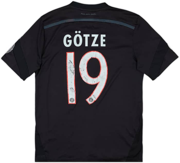 2014-15 Bayern Munich Third Shirt Gotze #19 - 6/10 - (S)