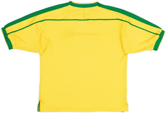 1998-00 Brazil Home Shirt - 7/10 - (L.Boys)