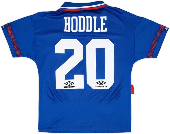1993-94 Chelsea Home Shirt Hoddle #20 - 7/10 - (S)