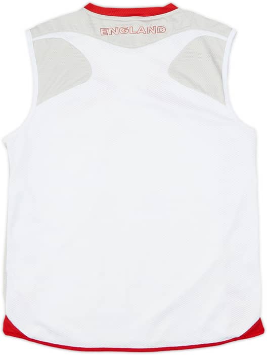 2007-08 England Umbro Training Vest - 7/10 - (M)