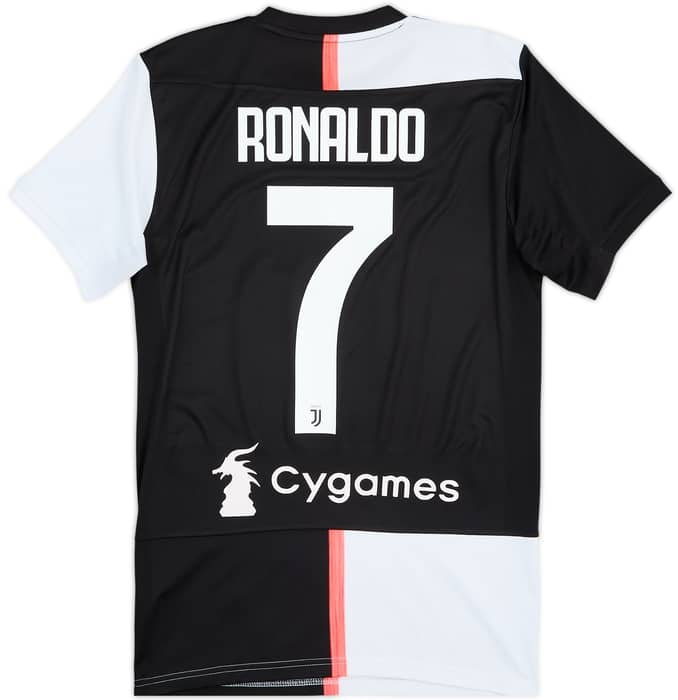 2019-20 Juventus Home Shirt Ronaldo #7 - 5/10 - (XS)