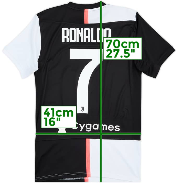 2019-20 Juventus Home Shirt Ronaldo #7 - 5/10 - (XS)