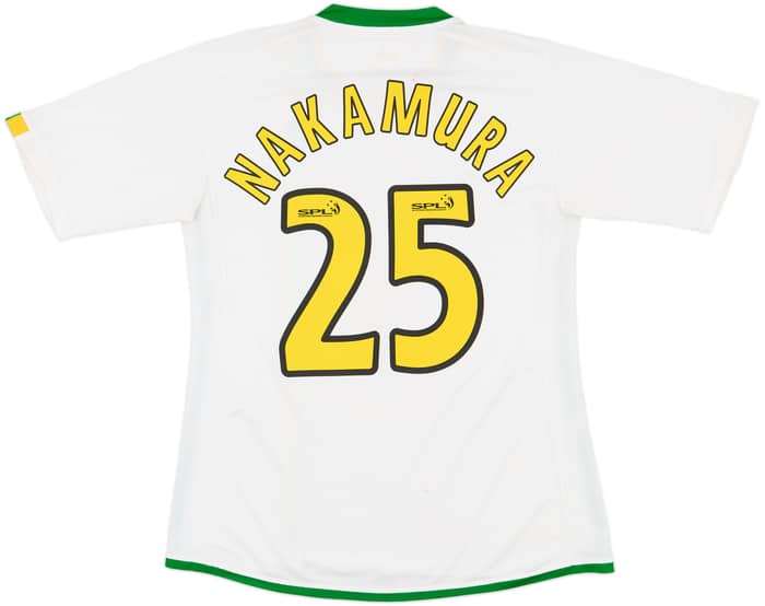 2006-08 Celtic Player Issue European Shirt Nakamura #25 - 6/10 - (M)