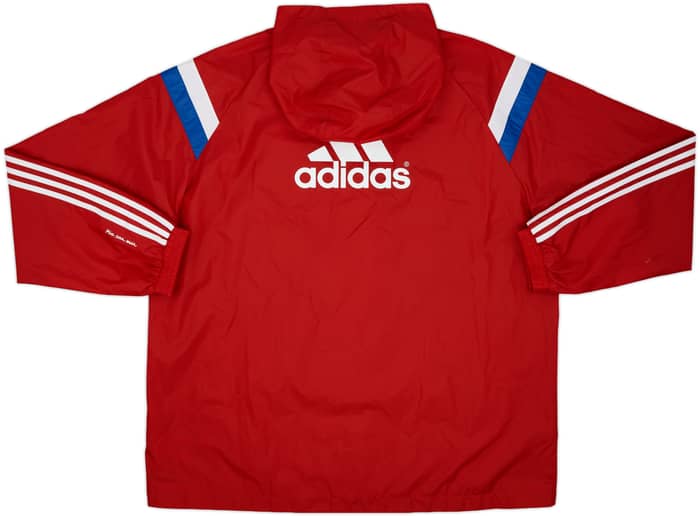2014-15 Bayern Munich adidas Hooded Rain Jacket (XXL)