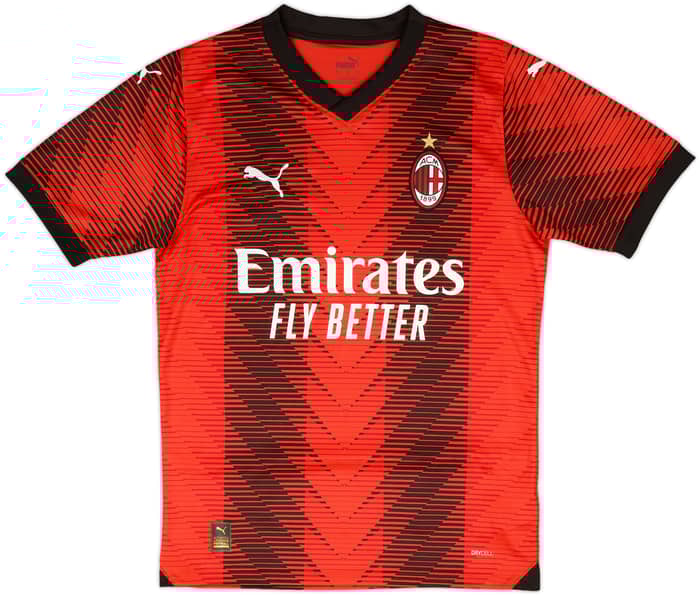 2023-24 AC Milan Home Shirt - 10/10 - (S)