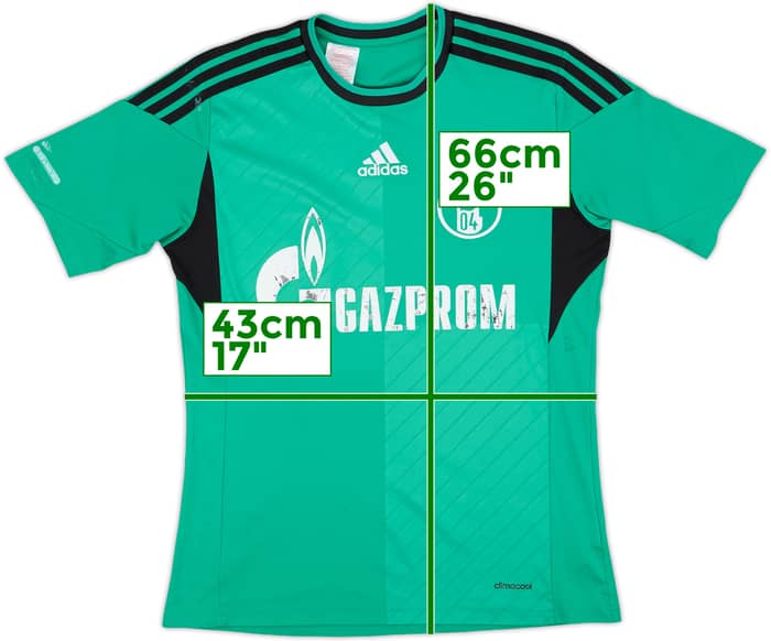 2013-15 Schalke Third Shirt Prince #9 - 5/10 - (L.Boys)