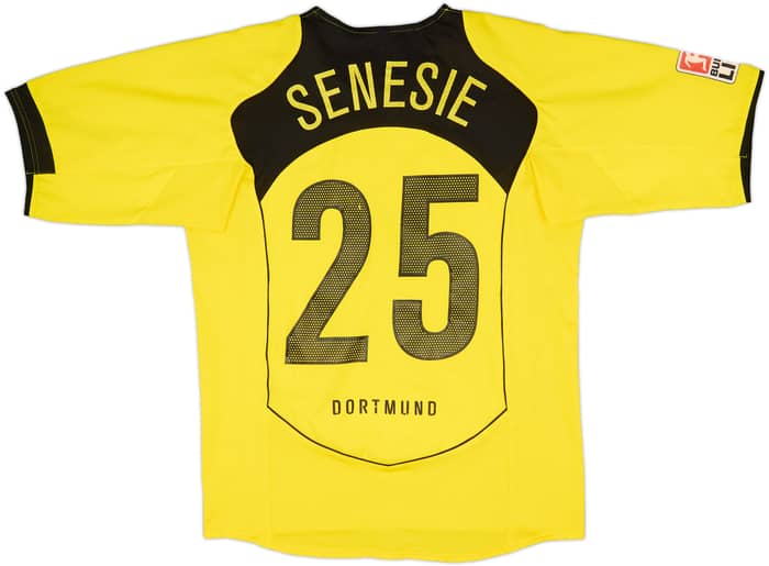 2004-05 Borussia Dortmund Home Shirt Senesie #25 - 5/10 - (M)