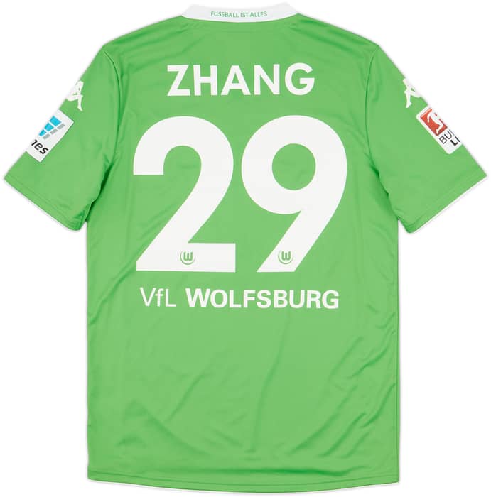 2014-15 Wolfsburg Home Shirt Zhang #29 - 10/10 - (S)