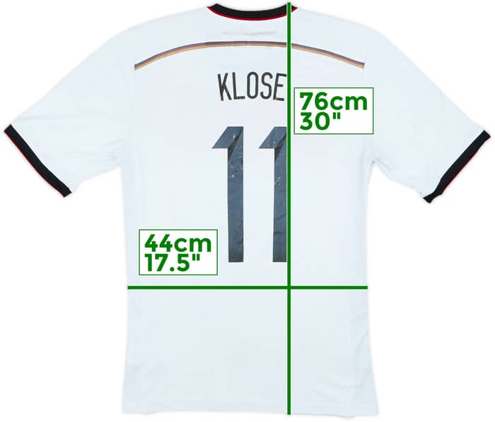 2014-15 Germany Home Shirt Klose #11 - 4/10 - (M)