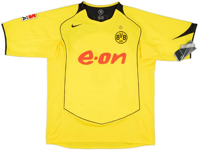 2004-05 Borussia Dortmund Signed Home Shirt Kehl #5 (L)