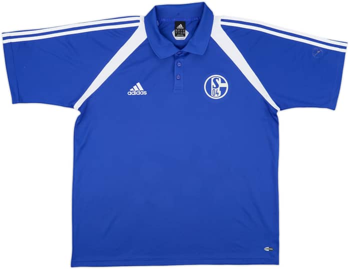2005-06 Schalke adidas Polo Shirt - 6/10 - (XXL)