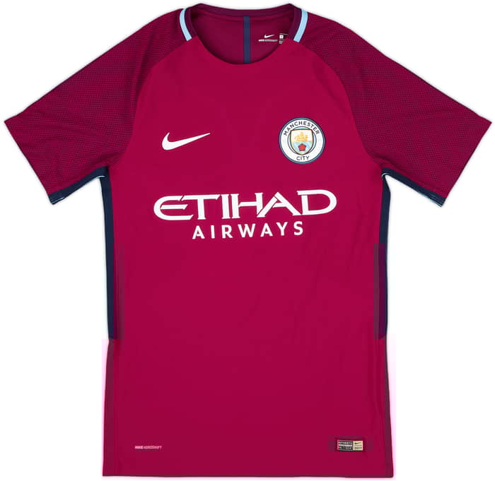 2017-18 Manchester City Authentic Away Shirt Sane #19 - 10/10 - (S)