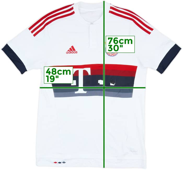 2015-16 Bayern Munich Away Shirt - 4/10 - (M)