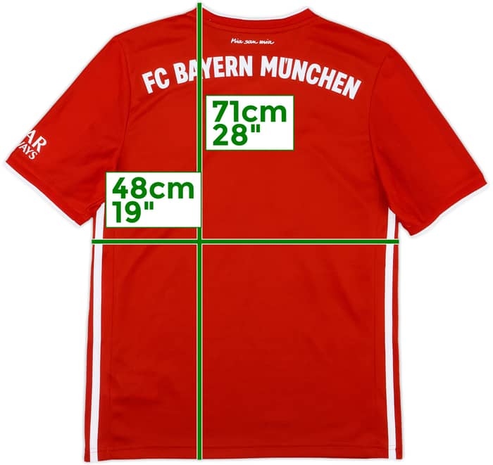 2020-21 Bayern Munich Home Shirt - 10/10 - (XL.Boys)