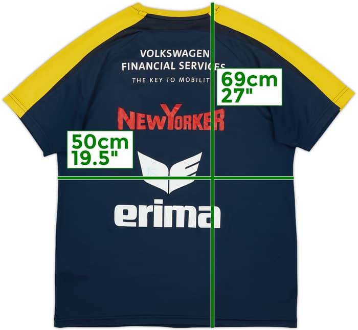 2018-19 Eintracht Braunschweig Erima Training Shirt - 6/10 - (M)