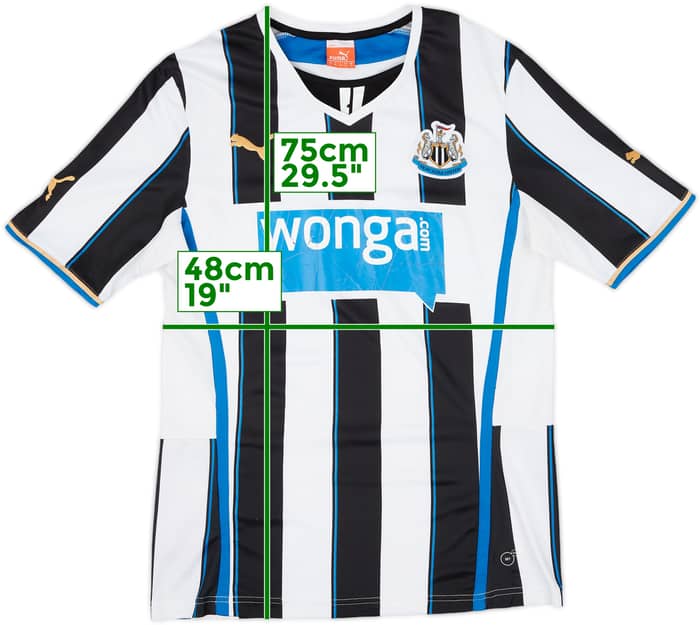 2013-14 Newcastle Home Shirt - 5/10 - (M)