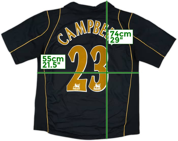 2006-07 Portsmouth Third Shirt Campbell #23 - 7/10 - (L)