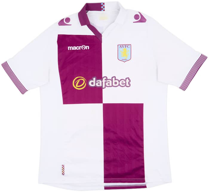 2013-14 Aston Villa Away Shirt Grealish #40 - 6/10 - (XXL)