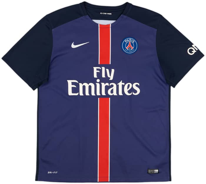 2015-16 Paris Saint-Germain Home Shirt Di Maria #11 - 5/10 - (L)