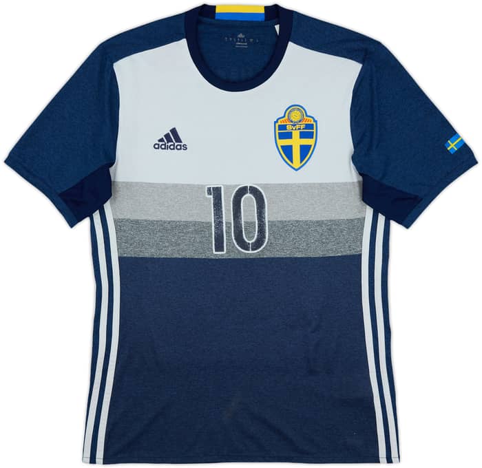2016-17 Sweden Away Shirt Ibrahimovic #10 - 5/10 - (S)