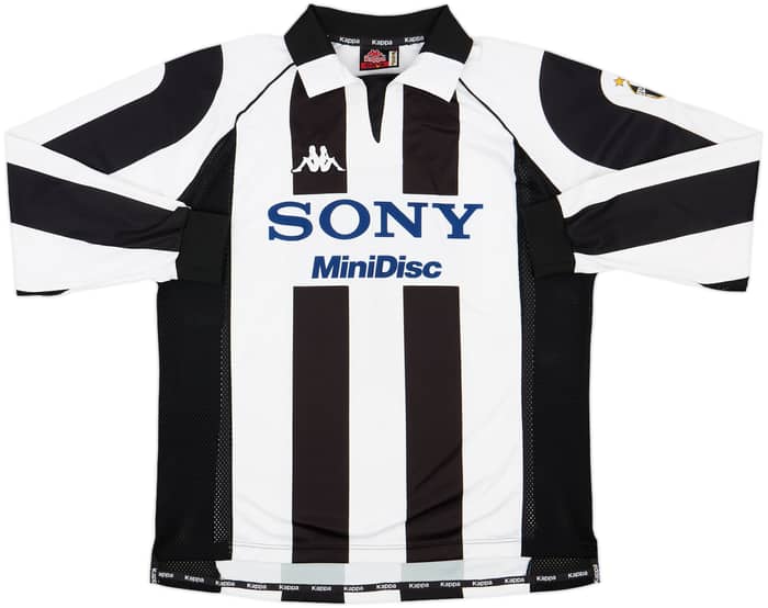 1997-98 Juventus Centenary Home L/S Shirt Zidane #21 - 5/10 - (L)