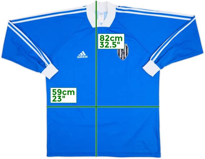 1999-00 Cesena adidas Training L/S Shirt - 9/10 - (XL)