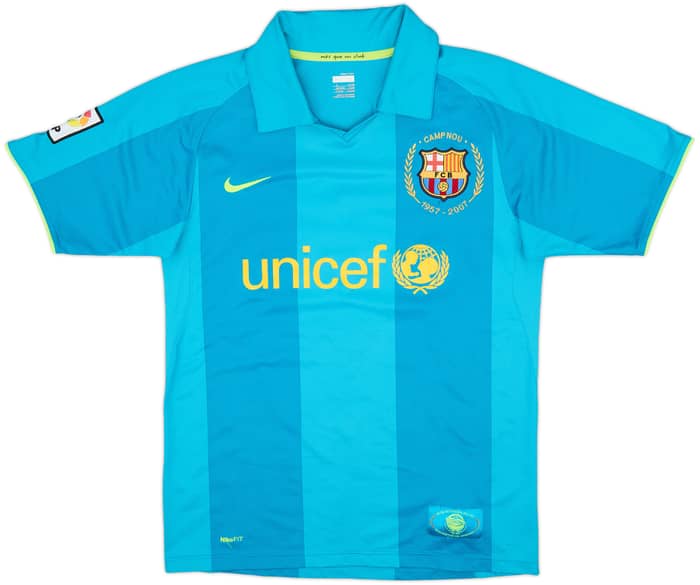 2007-09 Barcelona Away Shirt Messi #19 - 7/10 - (S)