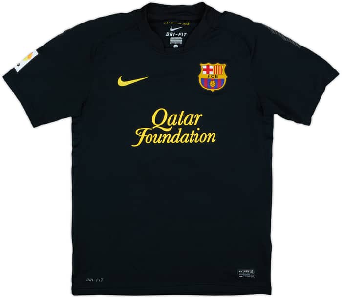 2011-12 Barcelona Away Shirt Pique #3 - 9/10 - (S)