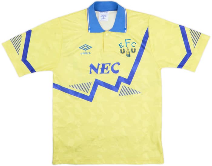 1990-92 Everton Away Shirt - 9/10 - (L.Boys)
