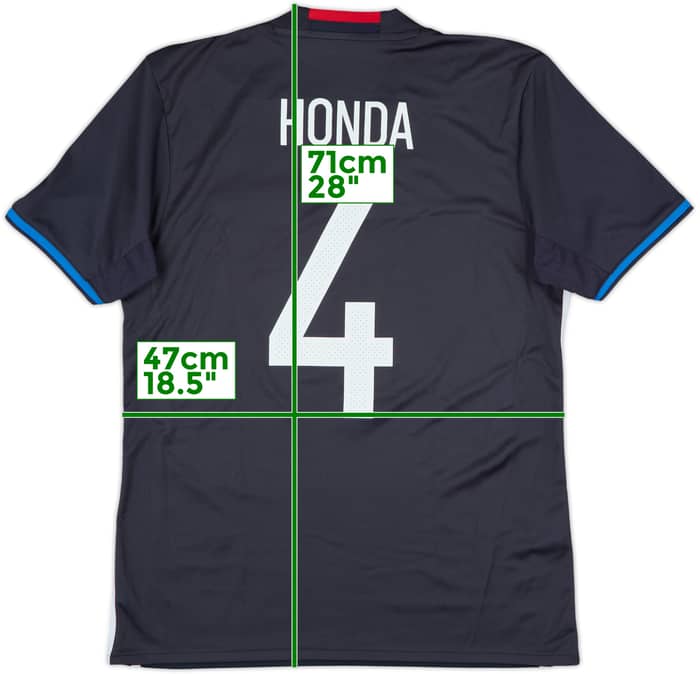 2016-17 Japan Home Shirt Honda #4 - 8/10 - (M)