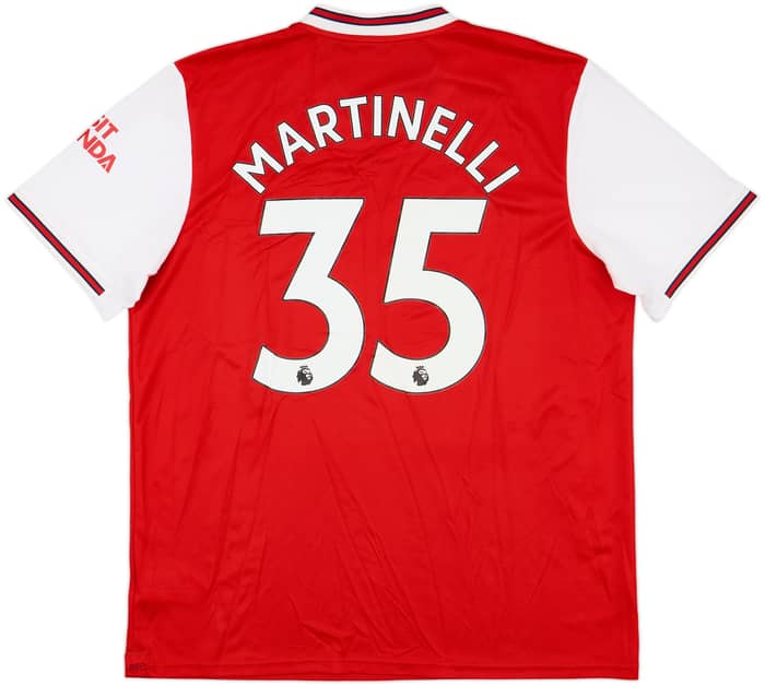 2019-20 Arsenal Home Shirt Martinelli #35 - 8/10 - (XL)