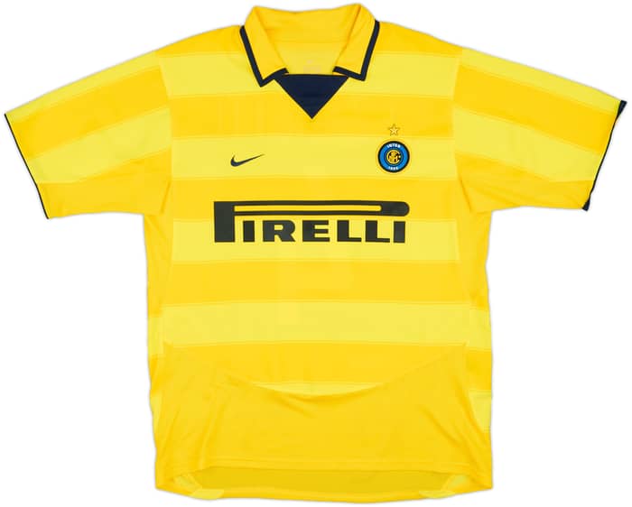 2003-04 Inter Milan Away Shirt J.Zanetti #4 - 9/10 - (M)