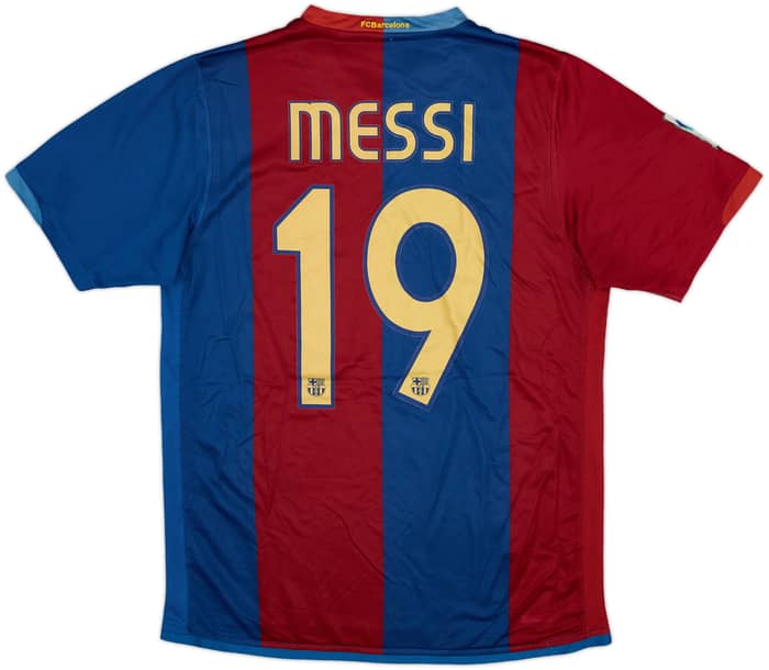 2006-07 Barcelona Home Shirt Messi #19 - 7/10 - (S)