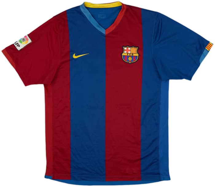 2006-07 Barcelona Home Shirt Messi #19 - 7/10 - (S)