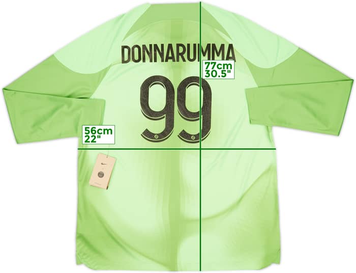 2022-23 Paris Saint-Germain GK Shirt Donnarumma #99 (XL)