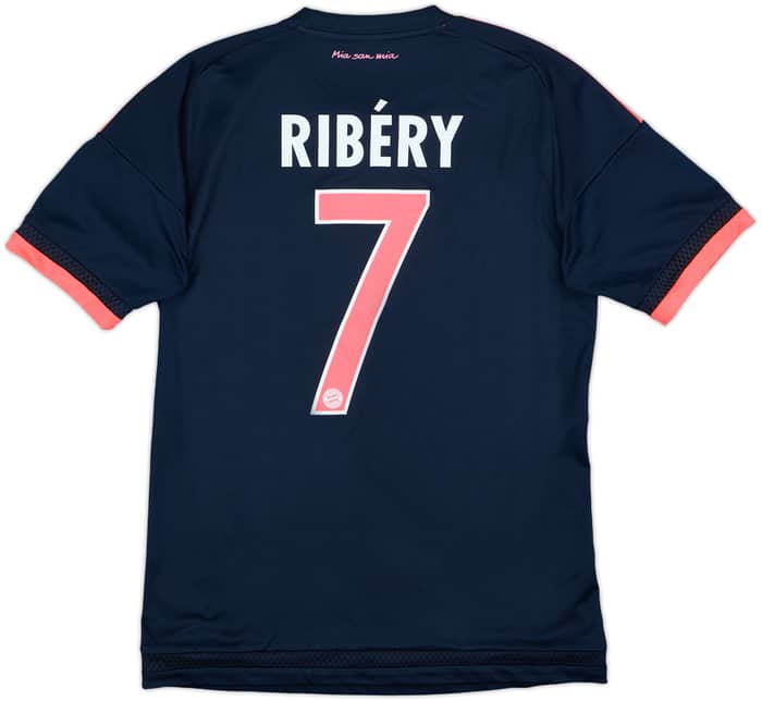 2015-16 Bayern Munich Third Shirt Ribery #7 - 9/10 - (S)