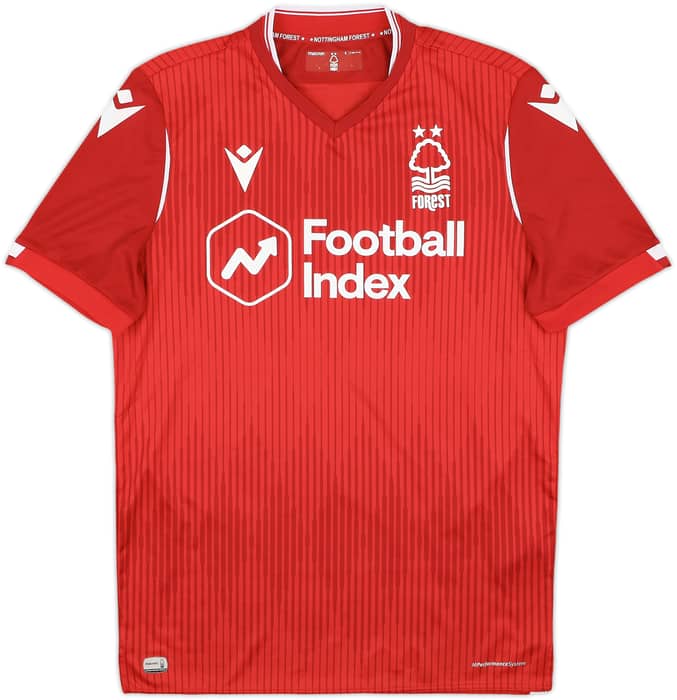 2019-20 Nottingham Forest Home Shirt Yates #22 - 10/10 - (S)