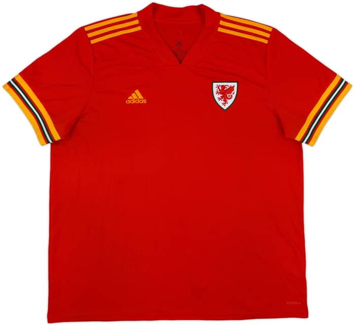 2020-21 Wales Home Shirt - 9/10 - (XXL)