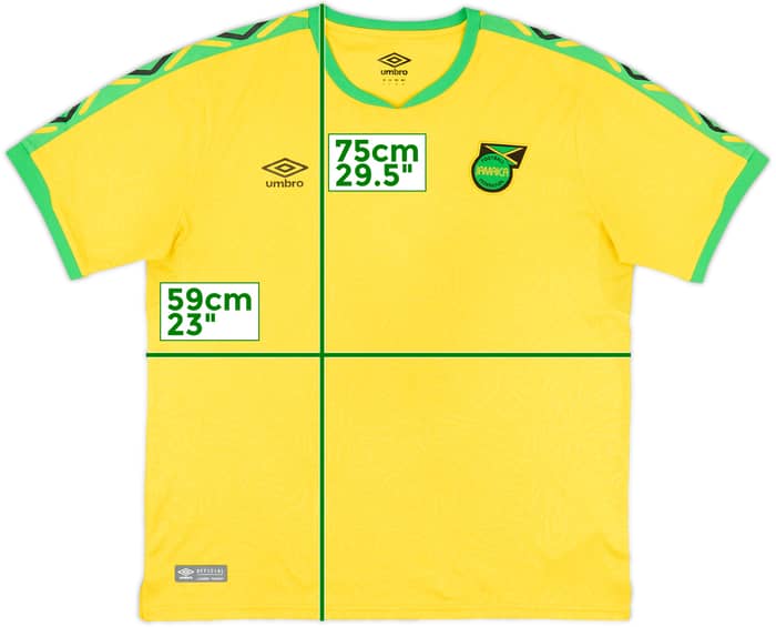 2018-19 Jamaica Home Shirt - 6/10 - (L)