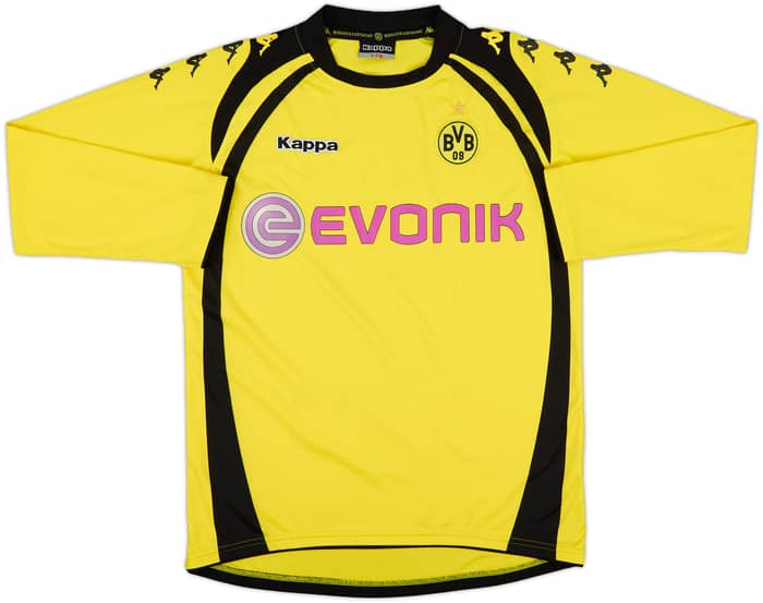 2009-10 Borussia Dortmund Home L/S Shirt - 8/10 - (XL.Boys)