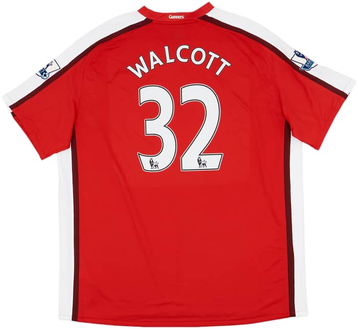 2008-10 Arsenal Home Shirt Walcott #14 - 8/10 - (XXL)