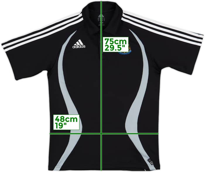 2006-07 Newcastle adidas Polo Shirt - 10/10 - (S)